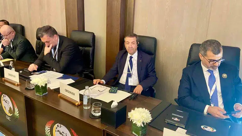Ertuğruloğlu Bağdat'ta: KKTC İslam dünyasının zirvesinde yerini aldı