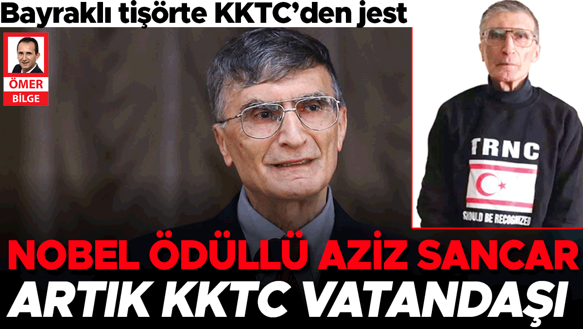 Nobel Ödüllü Aziz Sancar Artık KKTC Vatandaşı